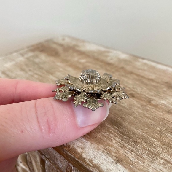 Stunning Intricate Silver Victorian Style Brooch - Picture 4 of 5